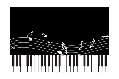 Vector Piano Musical Abstract Background Prints Aispl Allposters Com