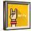 Vector Pixel Art Hand Sign Rock N Roll Music.-rock n roll-Framed Art Print