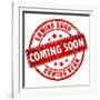 Vector Red Stamp Coming Soon-Arcady31-Framed Art Print