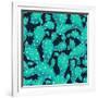 Vector Seamless Pattern with Bright Green Cactus-Anna Paff-Framed Art Print