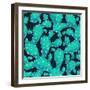 Vector Seamless Pattern with Bright Green Cactus-Anna Paff-Framed Art Print