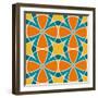 Vector Seamless Pattern-Mobyus-Framed Art Print