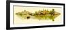 Vector Water Color Illustration Panoramic AMSTERDAM View-trentemoller-Framed Premium Giclee Print