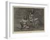Veddahs, or Wild Men of Ceylon, One of the Lowest Types of the Human Race-null-Framed Giclee Print