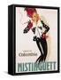 Vedette Columbia Mistinguett Poster-Jean Dominique Van Caulaert-Framed Stretched Canvas