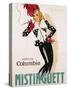 Vedette Columbia Mistinguett Poster-Jean Dominique Van Caulaert-Stretched Canvas