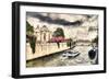 Vedette de Paris-Philippe Hugonnard-Framed Giclee Print