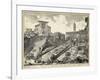 Veduta Del Romano Campidoglio-Piranesi-Framed Art Print