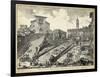 Veduta Del Romano Campidoglio-Piranesi-Framed Art Print