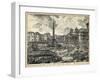 Veduta Della Piazza Della Rotunda-Piranesi-Framed Art Print