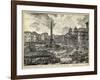 Veduta Della Piazza Della Rotunda-Piranesi-Framed Art Print