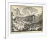 Veduta Di Piazza Di Spagna-Piranesi-Framed Art Print