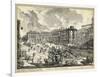 Veduta Di Piazza Di Spagna-Piranesi-Framed Art Print