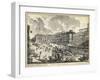 Veduta Di Piazza Di Spagna-Piranesi-Framed Premium Giclee Print