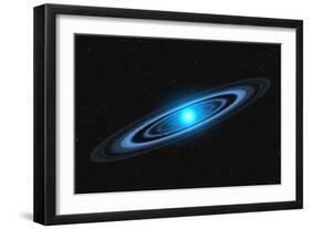 Vega Star with Rings-Chris Butler-Framed Photographic Print