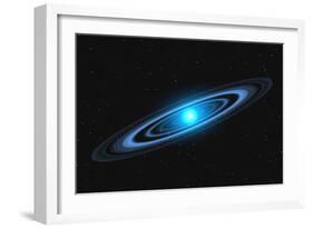 Vega Star with Rings-Chris Butler-Framed Photographic Print