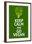 Vegan Poster with Popular Phrase-AlexanderZe-Framed Art Print