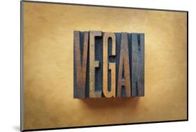 Vegan-enterlinedesign-Mounted Photographic Print
