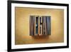 Vegan-enterlinedesign-Framed Photographic Print