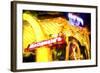 Vegas Advertising - In the Style of Oil Painting-Philippe Hugonnard-Framed Giclee Print