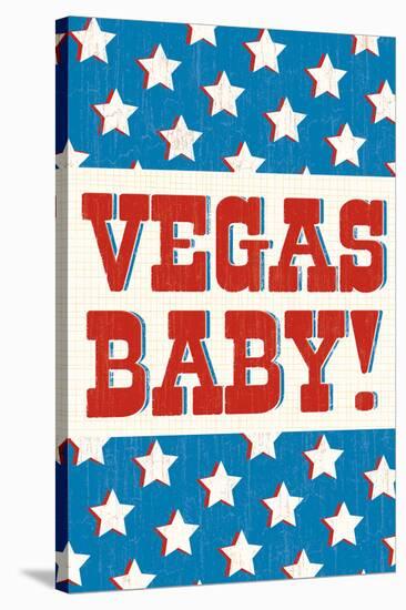 Vegas Baby-Tom Frazier-Stretched Canvas