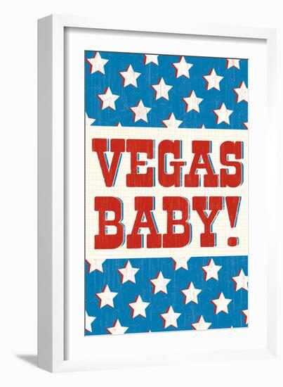 Vegas Baby-Tom Frazier-Framed Giclee Print