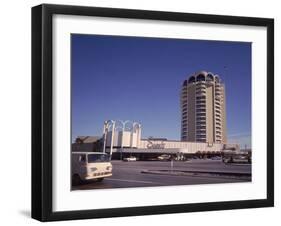 Vegas Hotels 1974-null-Framed Premium Photographic Print