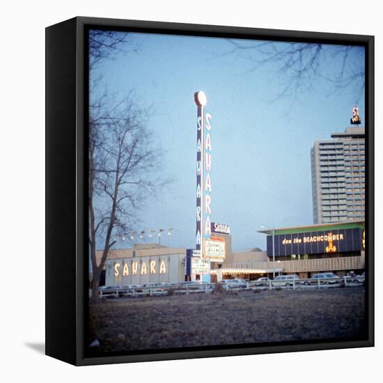 Vegas Hotels 1974-null-Framed Stretched Canvas