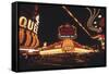 Vegas Lights-null-Framed Stretched Canvas