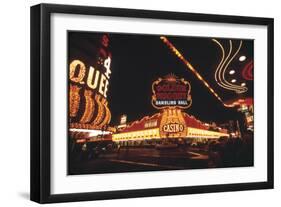 Vegas Lights-null-Framed Photographic Print