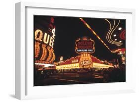 Vegas Lights-null-Framed Photographic Print