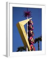 Vegas Neon Sign, Fremont Street East, Downtown, Las Vegas, Nevada, Usa-Walter Bibikow-Framed Photographic Print
