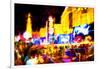 Vegas Show II - In the Style of Oil Painting-Philippe Hugonnard-Framed Giclee Print