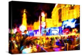 Vegas Show II - In the Style of Oil Painting-Philippe Hugonnard-Stretched Canvas