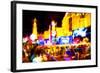 Vegas Show II - In the Style of Oil Painting-Philippe Hugonnard-Framed Giclee Print