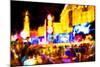 Vegas Show II - In the Style of Oil Painting-Philippe Hugonnard-Mounted Giclee Print