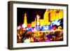 Vegas Show II - In the Style of Oil Painting-Philippe Hugonnard-Framed Giclee Print