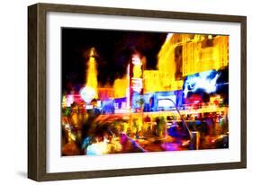 Vegas Show II - In the Style of Oil Painting-Philippe Hugonnard-Framed Giclee Print