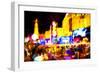 Vegas Show II - In the Style of Oil Painting-Philippe Hugonnard-Framed Giclee Print