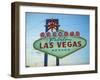 Vegas Sign I-British Pathe-Framed Giclee Print