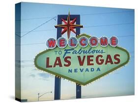 Vegas Sign I-British Pathe-Stretched Canvas