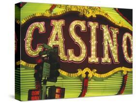 Vegas Sign VI-British Pathe-Stretched Canvas