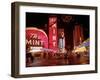 Vegas Strip Lights 1973-null-Framed Premium Photographic Print