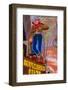 Vegas Vic Cowboy Neon Sign, Fremont Experience, Las Vegas-Michael DeFreitas-Framed Premium Photographic Print