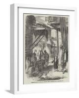 Vegetable Bazaar in Sirinagur, Cashmere-William Carpenter-Framed Giclee Print