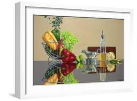 Vegetable Bowl-Eduardo Camoes-Framed Giclee Print