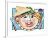 Vegetable Cotlet Face Plate-Renate Holzner-Framed Premium Giclee Print