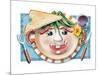 Vegetable Cotlet Face Plate-Renate Holzner-Mounted Premium Giclee Print