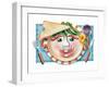 Vegetable Cotlet Face Plate-Renate Holzner-Framed Art Print