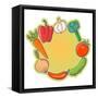 Vegetable Design-smilewithjul-Framed Stretched Canvas